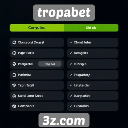 Métodos de pagamento disponíveis no tropabet