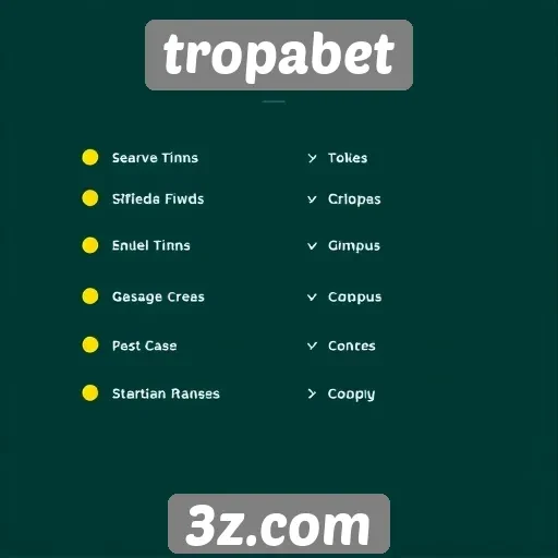 Opções de pagamento disponíveis no tropabet