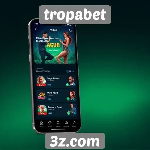 Como o design do Tropabet melhora a experiência do usuário